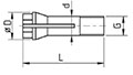 Collets Type 600 drawing